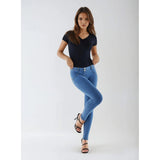 Freddy Womens WR UP Superskinny Jeggings In Denim Light Blue