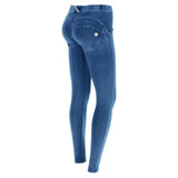 Freddy Womens Superskinny Trouser W/Reg J4B Jeans In Light Blue