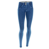 Freddy Womens Superskinny Trouser W/Reg J4B Jeans In Light Blue