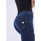 Freddy Womens Superskinny Trouser W/Reg Joy Jeans In Dark Navy