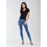 Freddy Womens Superskinny Push Up Pants In Blue