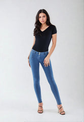 Freddy Womens Superskinny Push Up Pants In Blue