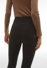 Freddy Wrup4Hs427 Damen Push-Up Hose - Pants Black