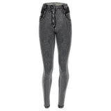 Freddy Wrupsnug1Shf315 Snug Jeans Shuttle-Woven Grey