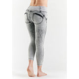 Freddy Womens Push Jean In Bleached Black