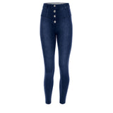 Freddy Wrupsnug4Shf306 Shuttle-Woven 7/8 Pant J7N Blue