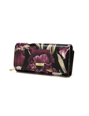 Serenade Charlotte Large Purse In Purple