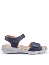 Hotter Ladies Leah II Shoes In Navy