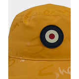 Ben Sherman Mens Wax Plasticsol Bucket Hat In Dijon