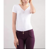 Freddy Womens Regular-Rise Skinny In Maroon