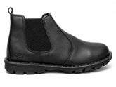 Desert Mens Gusset Boots In Black
