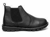 Desert Mens Gusset Boots In Black