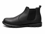 Desert Mens Gusset Boots In Black