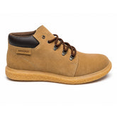 Bronx Mens Toad Suede Lace Up Boots In Mushroom