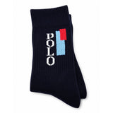 Polo Mens Sport Crew Socks In Navy