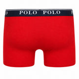 Polo Mens Ellis Big Pony Knit Boxer In Red/Navy