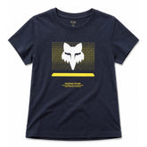 Fox Racing Boys Optical Short Sleeves T-Shirt In Cobalt