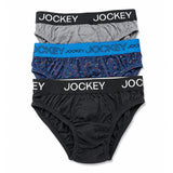Jockey® Boys 3 Pack Brief In Stripe Assorted