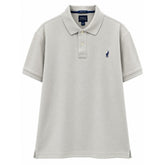 Polo Mens Classic Pique Short Sleeves Golfer In Grey