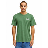 Quicksilver Mens Corp Logo Mini Short Sleeves In Green