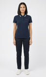 Ben Sherman Womens Briar Short Sleeves Polo In Navy
