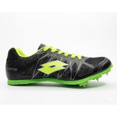 Lotto Mens Athletic Spike Sprint Shoes In Black/Yellow