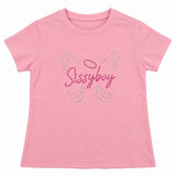 Sissy Boy Angel Face Tweens T-Shirt In Pink