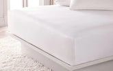 Egyptian Cotton T400 Fitted Sheet In White