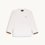 Tshepo Jeans Flag Cuff Ls T-Shirt Monarch White