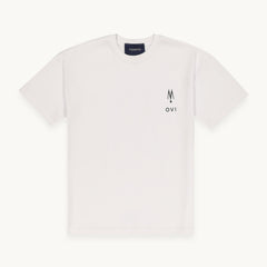 Tshepo Jeans Unsiex Ovi Logo T-Shirt In White