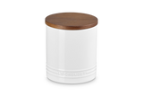 Le Creuset S Canister W/Lid 1.1L White