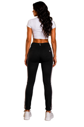 Freddy Womens Ankle-Length Wr.Up Pants In Black