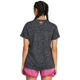Under Armour Tech SSC Twist T-Shirt In Grey and Black