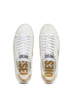 Diesel Womens S-Leroji Low Sneakers In White