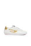Diesel Womens S-Leroji Low Sneakers In White