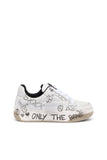 Diesel M D-Ollie Low Sneakers In White
