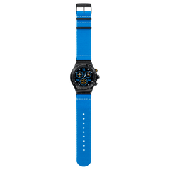 Swatch Blue Strap Moments Watch For Men