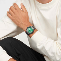 Swatch Obsessively Obsidian Watch For Men