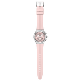Swatch Poppingly Pink Watch For Women