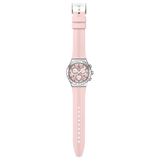 Swatch Poppingly Pink Watch For Women