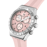 Swatch Poppingly Pink Watch For Women
