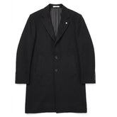 Owen Mens Casual Coat In Black