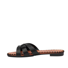 Butterfly Feet Ladies Zany 1 Sandals Black