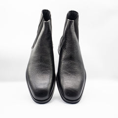 Zerga Delos-Boot Leather Shoe Black