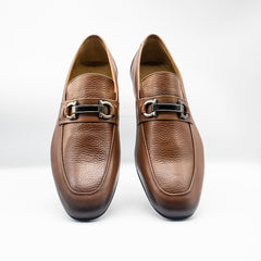 Zerga Barferr Leather Shoe Tan