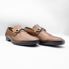 Zerga Barferr Leather Shoe Tan