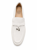 Zerga Womens Charm Moc Shoes In White