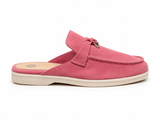 Zerga Womens Charm Mule Shoes In Rose Pink