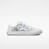 Converse Girls All Star Shoes In White Multi