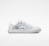 Converse Girls All Star Shoes In White Multi